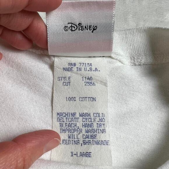 Disney Athletic vintage Minnie Mouse workout t-shirt size XL Women's USA - Picture 4 of 8